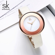 [Aishang watch industry]Shengke แฟชั่นผู้หญิงที่เรียบง่าย39; S นาฬิกาหรู SK นาฬิกาผู้หญิงนาฬิกาหนังสุภาพสตรีนาฬิกา R Eloj Mujer Zegarek Damski