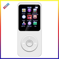 Music MP3 Player 1.8inch Screen Mini Music Player Bluetooth-Compatible 5.0 with Video/Voice Recorder/FM Radio/E-Book