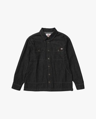 DICKIES - Áo sơ mi denim nam cổ bẻ tay dài phối logo DK0A87TQ-G29