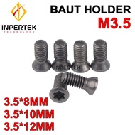 Baut Holder M3.5X8 Screw Bintang 3.5 X 8 mm Insert Holder Bubut Milling Mur