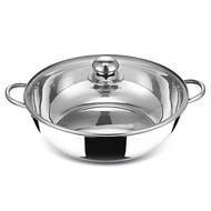 Panci Suki Pot Shabu Shabu Sukiyaki Pan Japanese Steamboat Steambot Hot Stainless Steamboat Pot