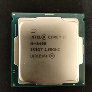 [Used] Intel® Core™ i5-8400 Processor (9M Cache, up to 4.00 GHz) SR3QT