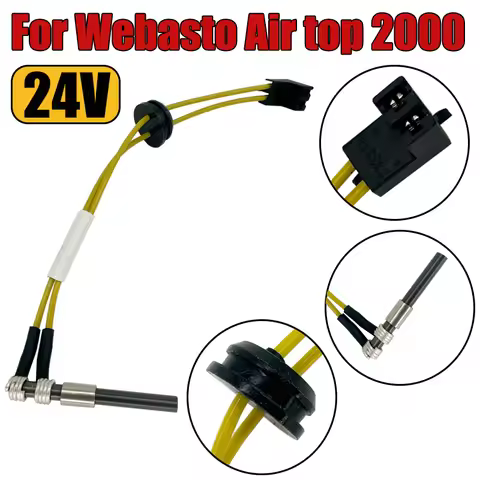 24V Car Diesel Parking Heater Glow Pin Plug 63-72W 82307B For Webasto Air top 2000 24V Truck Repair 