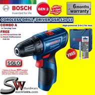 COMBO Bosch GSR120-LI Cordless Drill/Driver **SOLO or Battery Charger Set F.O.C ScrewBit & Drill Bit