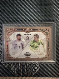 澳洲世界盃足球明星卡，2026 FIFA 世界盃官方球星卡，Panini 出品