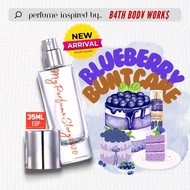 NEW Inspired Perfume Blueberry Bunt Cake by BBW Fragrance for Women