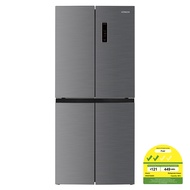 HR4N7522DSXSG Hitachi French Bottom Freezer Refrigerator 466L (Gift: 1600W Compact Vacuum Cleaner CV-BM16)