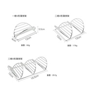 304 Stainless Steel Pizza Rack Burrito Rack Taco Rack Stainless Steel Burrito Rack