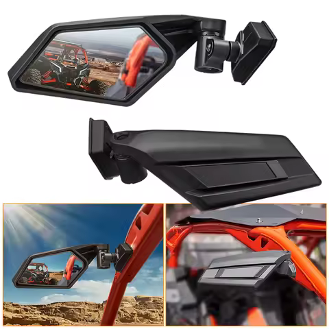 Maverick X3 Rear View Side Mirror for Can Am Maverick X3 / Max RS DS Turbo RR 2017 2018 2019 2020 20