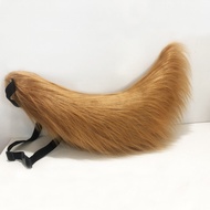 Original Handmade Beast Tail Fox Tail White Blowing Snow Cos Royal Fox God Double Fox Ba Wei Demon F
