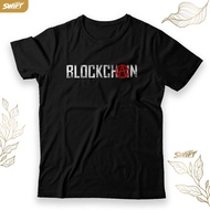 Blockchain anarchist crypto coin KAOS DISTRO BAJU TSHIRT