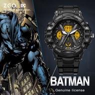 ZGO DC Batman Men's watch Design sense sports watch Fitness watch Waterproof luminous watch Electron