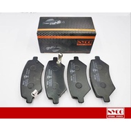 BRAKE PAD FRONT SETS PEUGEOT 206 1.4, 1.6, 1.9D (BENDIX TYPE) 2001Y / 306 ALL NYS209-31