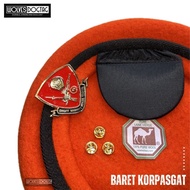 Latest Kopassus Beret Kopassus Beret/ paskhas Beret/ camel Beret/ tni au Beret/ Kopassus Hat/ Orange