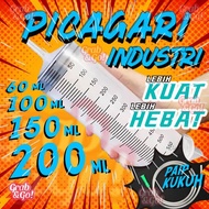 💉 Picagari Besar 200ML Syringe Penyedut Engine Oil Extractor Minyak Enjin Rem Diskbrake Pam Pump Enj