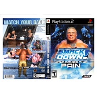 PS2 Game WWE SmackDown! Here Comes the Pain (Dvd Game)