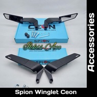 Winglet Mirror Model Ducati New Beat Vario Aerok Nmax Mio And Other Universal Motorcycles