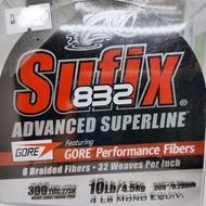SUFIX 832 ADVANCED SUPERLINE 300YDS(275M) sufix line sufix braided