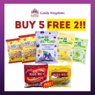 BUY 5 FREE 2 FRUIT PLUS BEYOND CHEWY CANDY & GOLLYPOP - LOLLIPOP BUNDLE (BUY 5 FREE 2) HALAL