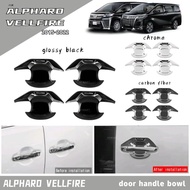 dac toyota alphard vellfire anh30 2015-2023 car door handle bowl cover accessories ah30 agh30