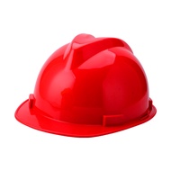 หมวกเซฟตี้ หมวกนิรภัย หมวกกันน็อค safety helmet หมวกช่าง หมวกกันน๊อค สายรัดคาง สีแดง สีเหลือง สีน้ำเ
