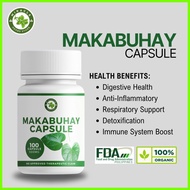◅ ✎ ❦ MAKABUHAY PLANT CAPSULE 500mg 100 CAPSULE