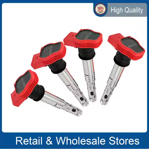 4Pcs 06E905115F Car Ignition Coil For VW Jetta Golf Passat Tiguan Tiguan For Audi A3/4/5/6/7/8 TT Q3