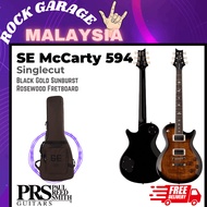 PRS SE McCarty 594 Singlecut Electric Guitar w/GigBag, Rosewood FB (McCarty594 / McCarty-594 )
