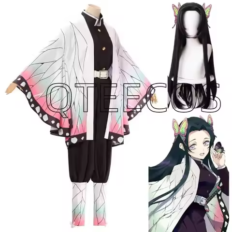 bilibili Demon Slayer Kochou Kanae Cosplay Costume Adult Anime Kimetsu No Yaiba Shinobu Kochou Hallo