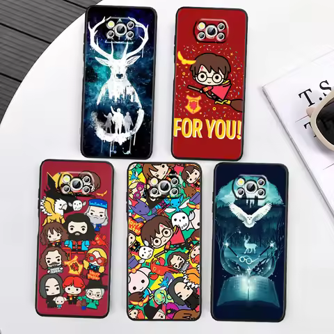 H-H-Harries Logo P-Potteres Art For Xiaomi Mi Poco F5 F4 F3 X6 X5 X4 X3 M6 M5 M5S M4 M3 C65 Pro GT N