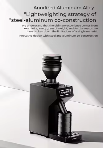 German Wigomat GK40 Electric Coffee Grinder Pro 40MM Burr Mill Stepless Fineness Adjustment Electric