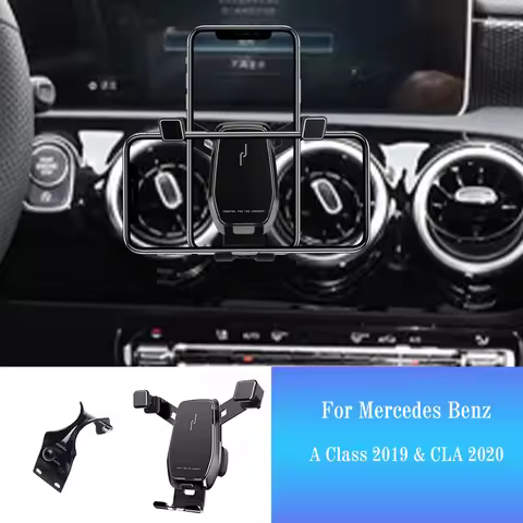 Car Phone Holder for Mercedes Benz W177 A Class A180/200/220 W118 CLA CLA200/260 GPS Stand Mobile Sm
