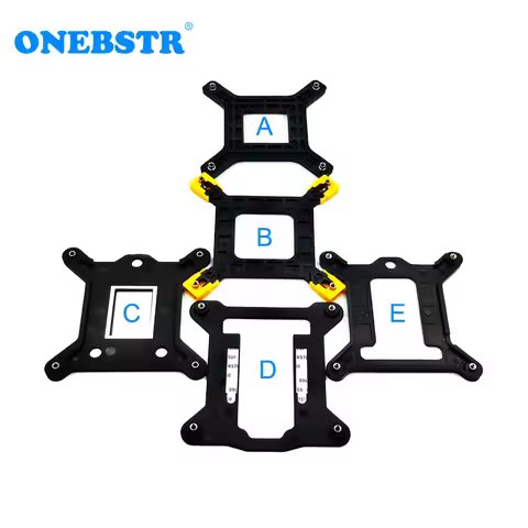 Socket LGA775 LGA1156 LGA1366 CPU Backplane Desktop Computer Motherboard Backplate Cooler Bracket Ho