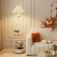 Bedroom Bedside Table Side Table Living Room Integrated Sofa Floor Lamp Storage Style Decoration Cre