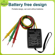 3 Phase Alternating Current Phase Meter Phase Detector Rotation Tester Phase Indicator Digital Phase