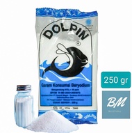 Garam Dolphin 250 gr / Garam Meja / Garam Dapur / Garam Beryodium / Dolphin Garam 250 gr / Dolphin S