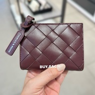 CHARLES & KEITH Short Wallet With Zipper On The Ivette Woven Design