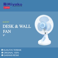 MIYAKO Kipas Angin 2 in 1 Meja & Dinding 9 Inch KAD-927 - Biru