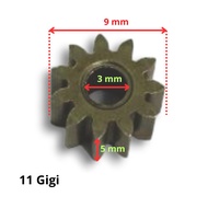 Gear Motor Dinamo RS550 Pinion Dinamo DC RS 550 Cordless
