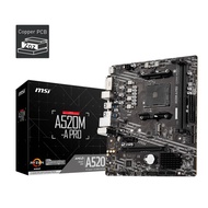 MSI A520M-A PRO Motherboard AMD A520 Ryzen AM4 DDR4 Micro ATX