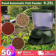 Automatic Pond Fish Feeder Fish Food Dispenser Digital Aquarium Timer Feeder with LCD自动喂鱼器