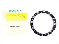 Rolex 16700/16710 GMT MASTER Black Bezel Insert With Original Packing