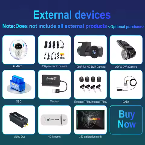 Junda Navi Navigation Multimedia Accessories Optional