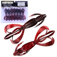 Keitech Crazy Flapper 3.6 inches #411 Black Cherry