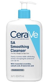 CeraVe SA 
水楊酸煥膚潔膚露 (SA Smoothing Cleanser)
