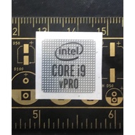 Intel Core i9 logo Sticker Original 10th gen 2020VPRO
