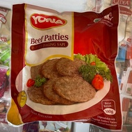 Yona Beef Patties 500gr Isi 10