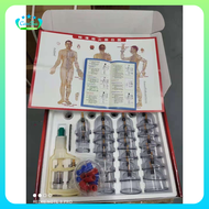 【Experts recommend】32 pcs Authentic tradition Super suction power Vacuum Cupping body Massager Sucti