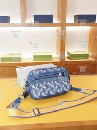 新款 COACH蔻馳馬車印花相機包，正品，藍色撞色設計，男女都  認準hkpowerbuy賣家 背囊 背包 斜孭袋 手袋