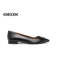 GEOX Ladies Charyssa Low Heels - Black D469BC-000TU-C9999F4